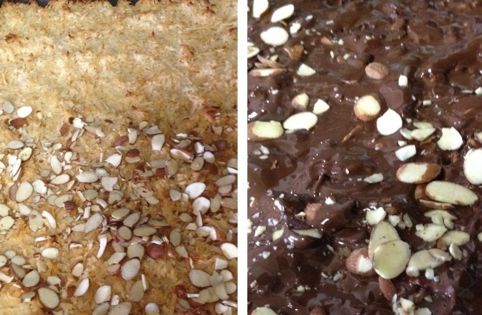 Almond Joy Cookie Bars