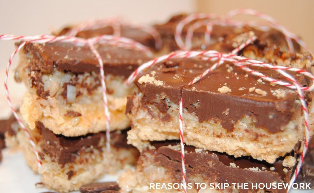 Almond Joy Cookie Bars