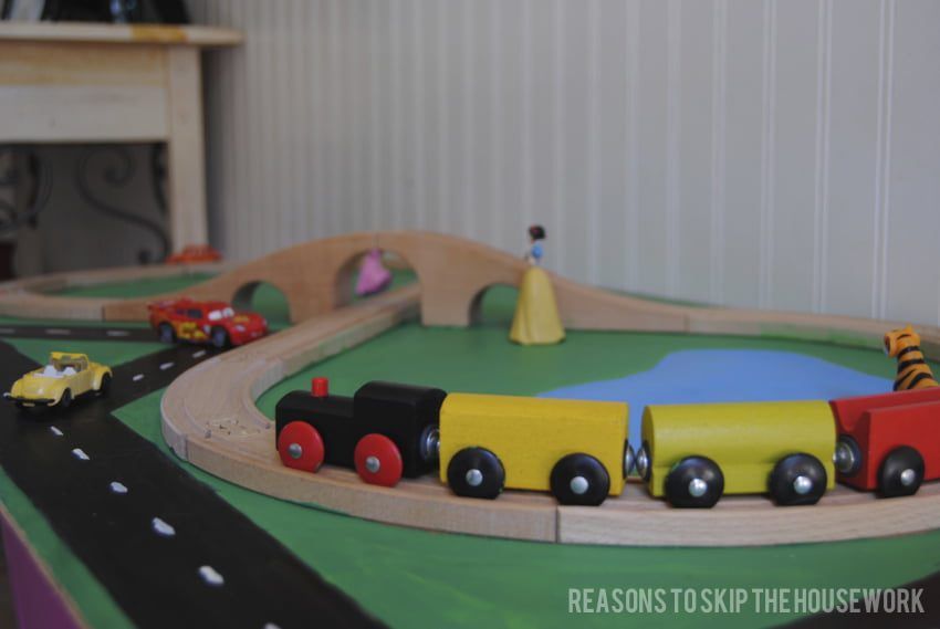 Make Your Own Train Table