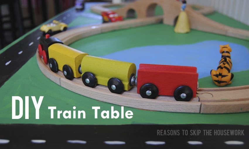 Make Your Own Train Table