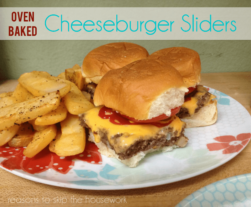 oven baked sliders