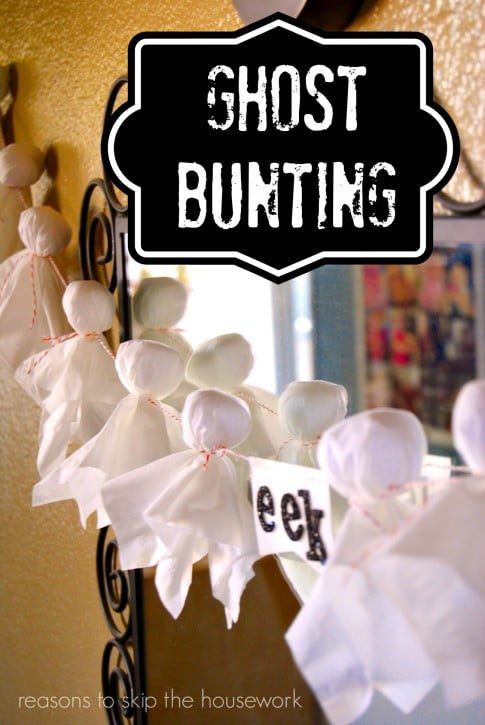 Ghost Bunting - Reasons To Skip The Housework Ghost Bunting