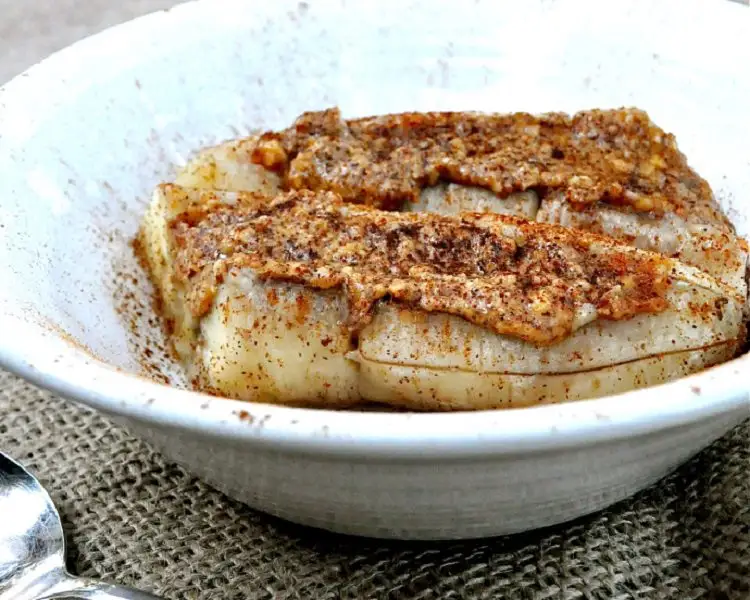 Mouth-Watering Baked Almond Butter Banana