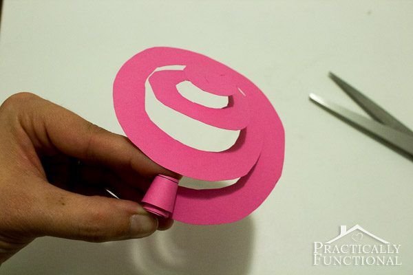 Simple Spiral Paper Flowers-5