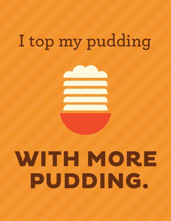 simple pudding snack