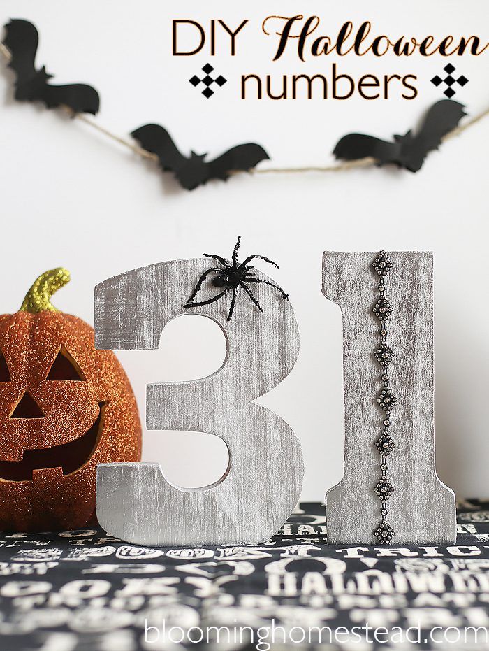 DIY Halloween Craft by Blooming Homestead