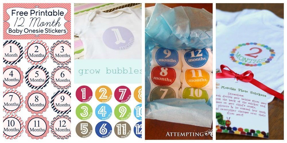 monthly baby photos