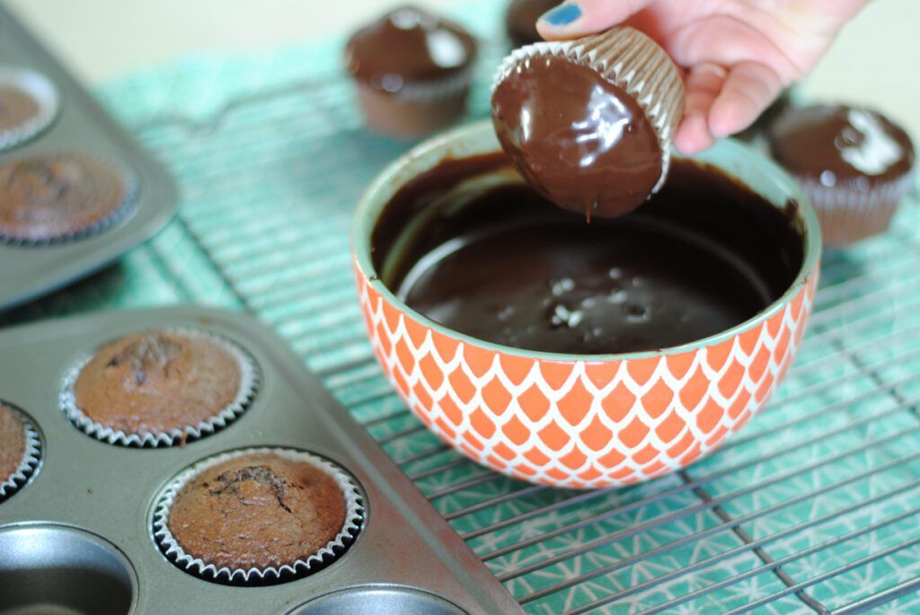 peppermint patty cupcakes