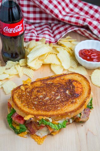 Bacon Double Cheeseburger Grilled Cheese