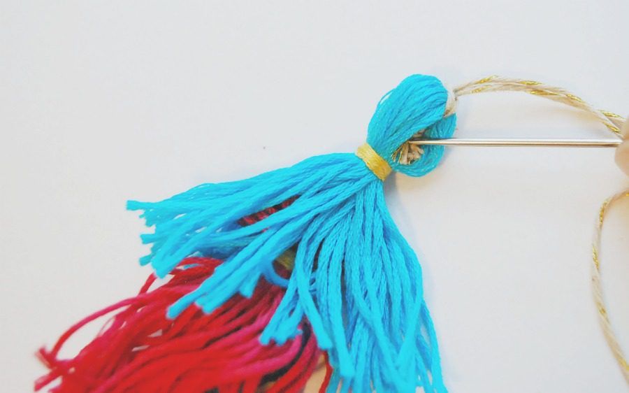 DIY Tassel Charm 10