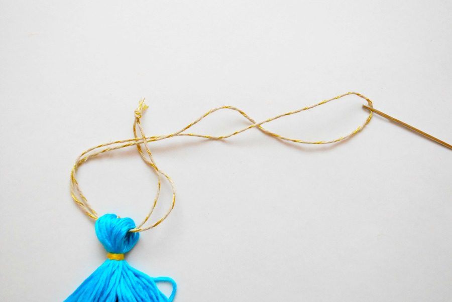 DIY Tassel Charm 9