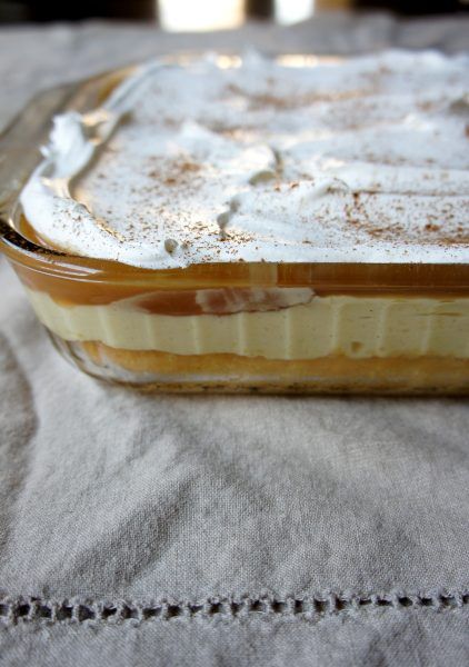 Eggnog Poke Cake: Eggnog is a favorite seasonal drink, but there are so many ways to bake with eggnog!