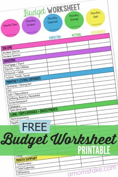 Creating a budget that works can be challenging, but luckily, there are geniuses out there who have created all kinds of budget printables to help!