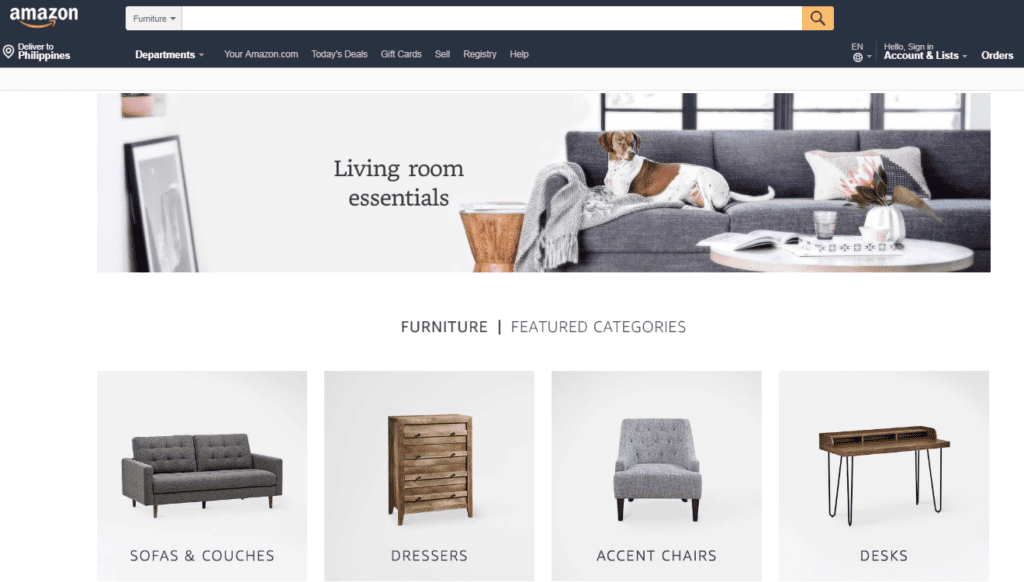 amazon website