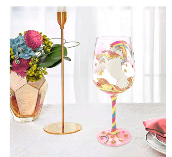 unicorn birthday party ideas: glasses