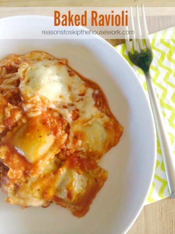 Baked Ravioli Baked Ravioli